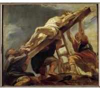 ARTXLXXBN Famous Painting Art Wall Decor Abstract Art Picture Elevation of the Cross Painting by Peter Paul Rubens Animal Pictures for Home Decor 60x90cm
