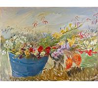 ARTXLXXBN Famous Painting Art Wall Decor Abstract Art Picture Flower Still Life Outdoors by Max Slevogt Animal Pictures for Home Decor 60x90cm