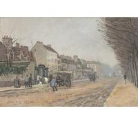 ARTXLXXBN Famous Painting Art Wall Decor Abstract Art Picture Heloise Argenteuil Boulevard by Alfred Sisle Animal Pictures for Home Decor 60x90cm