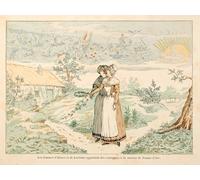 ARTXLXXBN Famous Painting Art Wall Decor Abstract Art Picture Illustration Taken From the Book Joan of Arc by Paul De Semant Animal Pictures for Home Decor 60x90cm