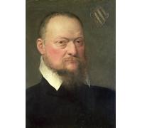 ARTXLXXBN Famous Painting Art Wall Decor Abstract Art Picture Jan Van Hembyze Follower of the Ghent Calvinists by Pourbus the Younger Animal Pictures for Home Decor 60x90cm