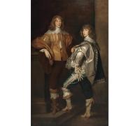ARTXLXXBN Famous Painting Art Wall Decor Abstract Art Picture Lords and Bernard Stuart by Gainsborough Animal Pictures for Home Decor 60x90cm