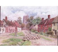 ARTXLXXBN Famous Painting Art Wall Decor Abstract Art Picture Monks Eleigh Suffolk by Alfred Robert Quinton Animal Pictures for Home Decor 60x90cm