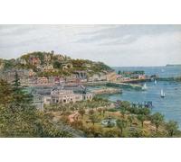 ARTXLXXBN Famous Painting Art Wall Decor Abstract Art Picture Pavilion and Vane Hill Torquay by Alfred Robert Quinton Animal Pictures for Home Decor 60x90cm