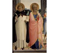 ARTXLXXBN Famous Painting Art Wall Decor Abstract Art Picture Polyptyx of Saint Dominic Representing a Lady and Child with Saints by Fra Angelico Animal Pictures for Home Decor 60x90cm