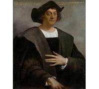 ARTXLXXBN Famous Painting Art Wall Decor Abstract Art Picture Portrait Eines Mannes Angeblich Christopher Kolumbus by Del Piombo Animal Pictures for Home Decor 60x90cm