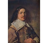 ARTXLXXBN Famous Painting Art Wall Decor Abstract Art Picture Portrait of a Young Man by Frans Hals Animal Pictures for Home Decor 60x90cm