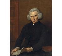 ARTXLXXBN Famous Painting Art Wall Decor Abstract Art Picture Portrait of Dr Richard Price Holding a Letter by Benjamin West Animal Pictures for Home Decor 60x90cm