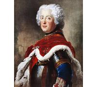 ARTXLXXBN Famous Painting Art Wall Decor Abstract Art Picture Portrait of Frederick Ii of Hohenzollern Known As Frederick Great by Antoine Pesne Animal Pictures for Home Decor 60x90cm