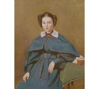 ARTXLXXBN Famous Painting Art Wall Decor Abstract Art Picture Portrait of Madame Baudot the Artist's Niece by Jean Baptiste Camille Corot Animal Pictures for Home Decor 60x90cm