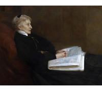 ARTXLXXBN Famous Painting Art Wall Decor Abstract Art Picture Portrait of the Artist's Mother by Arthur Hacker Animal Pictures for Home Decor 60x90cm