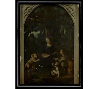 ARTXLXXBN Famous Painting Art Wall Decor Abstract Art Picture Reproductie Van Leonardo Da Vinci Maagd Op De Rotsen by Famous Artist Animal Pictures for Home Decor 60x90cm