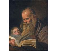 ARTXLXXBN Famous Painting Art Wall Decor Abstract Art Picture Saint by Frans Hals Animal Pictures for Home Decor 60x90cm