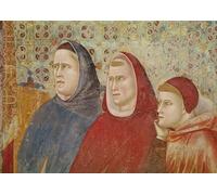 ARTXLXXBN Famous Painting Art Wall Decor Abstract Art Picture Saint Preaching a Sermon to Pope Honorius Iii by Giotto Di Bondone Animal Pictures for Home Decor 60x90cm