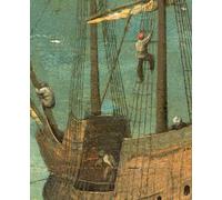 ARTXLXXBN Famous Painting Art Wall Decor Abstract Art Picture Ship Rigging Detail From Tower of Babel by Pieter Bruegel the Elder Animal Pictures for Home Decor 60x90cm
