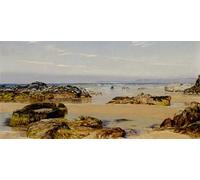 ARTXLXXBN Famous Painting Art Wall Decor Abstract Art Picture Spring Tide by John Brett Animal Pictures for Home Decor 60x90cm