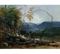 ARTXLXXBN Famous Painting Art Wall Decor Abstract Art Picture Stratton Notch Vermont by Asher Brown Durand Animal Pictures for Home Decor 60x90cm