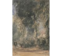 ARTXLXXBN Famous Painting Art Wall Decor Abstract Art Picture the Abbey Gates Looking to Greenfield House by David Cox Animal Pictures for Home Decor 60x90cm