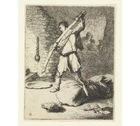 ARTXLXXBN Famous Painting Art Wall Decor Abstract Art Picture The beheading of john the baptist by Rembrandt van Rijn Animal Pictures for Home Decor 60x90cm