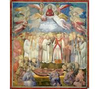 ARTXLXXBN Famous Painting Art Wall Decor Abstract Art Picture the Death of St by Giotto Di Bondone Animal Pictures for Home Decor 60x90cm