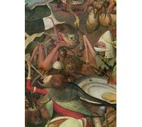 ARTXLXXBN Famous Painting Art Wall Decor Abstract Art Picture the Fall of the Rebel Angels by Pieter Bruegel the Elder Animal Pictures for Home Decor 60x90cm