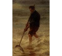 ARTXLXXBN Famous Painting Art Wall Decor Abstract Art Picture the Fisherman by Jozef Isra?ls Animal Pictures for Home Decor 60x90cm