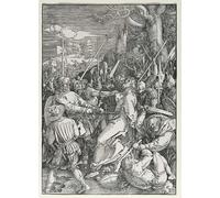 ARTXLXXBN Famous Painting Art Wall Decor Abstract Art Picture the Large Passion the Betrayal of Christ by Albrecht Dürer Animal Pictures for Home Decor 60x90cm