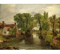 ARTXLXXBN Famous Painting Art Wall Decor Abstract Art Picture the Mill Stream by John Constable Animal Pictures for Home Decor 60x90cm