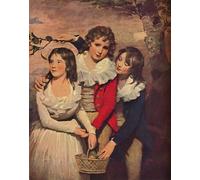 ARTXLXXBN Famous Painting Art Wall Decor Abstract Art Picture the Paterson Children by Henry Raeburn Animal Pictures for Home Decor 60x90cm