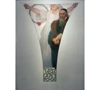 ARTXLXXBN Famous Painting Art Wall Decor Abstract Art Picture the Poetry Draft by Alphonse Mucha Animal Pictures for Home Decor 60x90cm