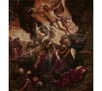 ARTXLXXBN Famous Painting Art Wall Decor Abstract Art Picture the Resurrection of Christ by Jacopo Robusti Tintoretto Animal Pictures for Home Decor 60x90cm