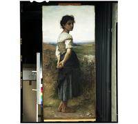 ARTXLXXBN Famous Painting Art Wall Decor Abstract Art Picture Tobias Receives His Fathers Blessing by William Adolphe Bouguereau Animal Pictures for Home Decor 60x90cm