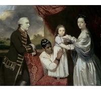 ARTXLXXBN Famous Painting Art Wall Decor Abstract Art Picture Tysoe Saul Hancock His Wife Philadelphia by Joshua Reynolds Animal Pictures for Home Decor 60x90cm