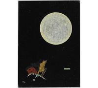 ARTXLXXBN Famous Painting Canvas Artwork Graffiti Print a Circle A. by Wassily Kandinsky Portrait Canvas Image for Home Decor 60x90cm