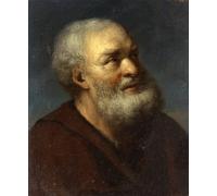 ARTXLXXBN Famous Painting Canvas Artwork Graffiti Print a Saint by Gerrit Dou Portrait Canvas Image for Home Decor 60x90cm