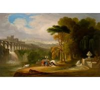 ARTXLXXBN Famous Painting Canvas Artwork Graffiti Print Alexander and Diogenes by John Martins Portrait Canvas Image for Home Decor 60x90cm