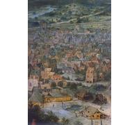 ARTXLXXBN Famous Painting Canvas Artwork Graffiti Print City Detail From the Tower of Babel by Pieter the Elder Bruegel Portrait Canvas Image for Home Decor 60x90cm