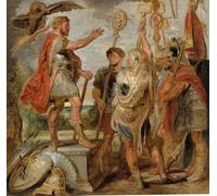 ARTXLXXBN Famous Painting Canvas Artwork Graffiti Print Decius Mus Addressing the Legions by Peter Paul Rubens Portrait Canvas Image for Home Decor 60x90cm