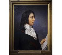 ARTXLXXBN Famous Painting Canvas Artwork Graffiti Print General Louis Charles Antoine Desaix by Charles Auguste Steuben Portrait Canvas Image for Home Decor 60x90cm