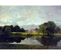 ARTXLXXBN Famous Painting Canvas Artwork Graffiti Print Malvern Hall by John Constable Portrait Canvas Image for Home Decor 60x90cm