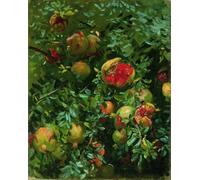 ARTXLXXBN Famous Painting Canvas Artwork Graffiti Print Pomegranates Majorca by John Singer Sargent Portrait Canvas Image for Home Decor 60x90cm