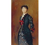 ARTXLXXBN Famous Painting Canvas Artwork Graffiti Print Portrait of Louise Jopling by John Everett Millais Portrait Canvas Image for Home Decor 60x90cm