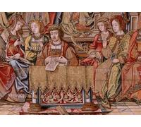 ARTXLXXBN Famous Painting Canvas Artwork Graffiti Print Series the Honours Honour by Bernard Van Orley Portrait Canvas Image for Home Decor 60x90cm