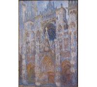 ARTXLXXBN Famous Painting Canvas Artwork Graffiti Print the Cathedral of Rouen the Portal Morning Sun Har by Claude Monet Portrait Canvas Image for Home Decor 60x90cm