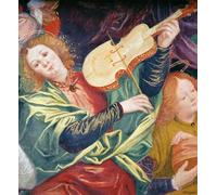 ARTXLXXBN Famous Painting Canvas Artwork Graffiti Print the Concert of Angels by Famous Artist Portrait Canvas Image for Home Decor 60x90cm