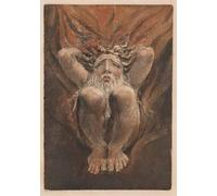 ARTXLXXBN Famous Painting Canvas Artwork Graffiti Print the First Book of Urizen by William Blake Portrait Canvas Image for Home Decor 60x90cm