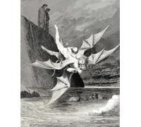 ARTXLXXBN Famous Painting Canvas Artwork Graffiti Print The Inferno Cantolines Gustave Dore Portrait Canvas Image for Home Decor 60x90cm