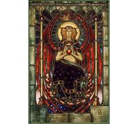 ARTXLXXBN Famous Painting Canvas Artwork Graffiti Print the Silent Watcher by Melchior Lechter Portrait Canvas Image for Home Decor 60x90cm