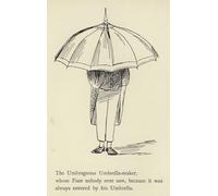 ARTXLXXBN Famous Painting Canvas Artwork Graffiti Print the Umbrageous Umbrella Maker by Edward Leaars Portrait Canvas Image for Home Decor 60x90cm