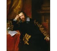 ARTXLXXBN Famous Painting Canvas Artwork Graffiti Print the Wizard Earl by Van Dyck Portrait Canvas Image for Home Decor 60x90cm